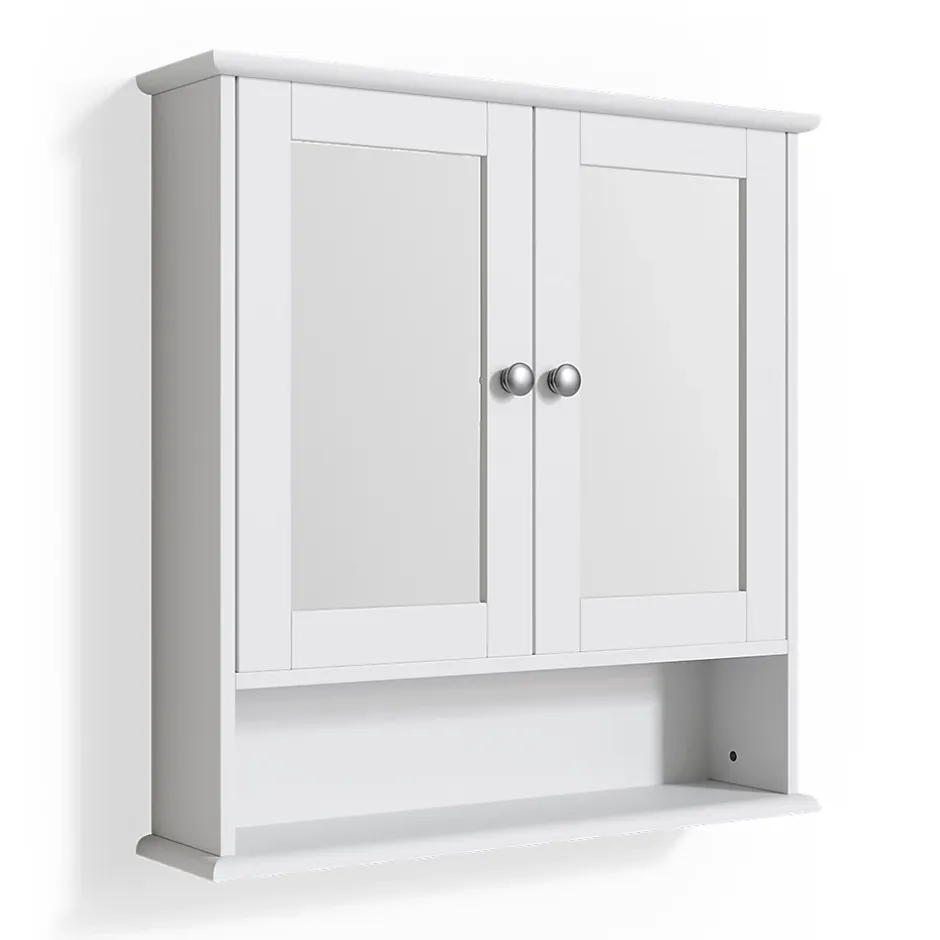 Vicco Armoire de toilette Blanc 56x58cm