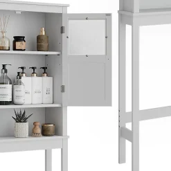 Vicco Armoire de toilette Blanc 69x171cm