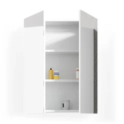 Vicco Armoire de toilette Blanc 60x77cm* Armoire De Toilette