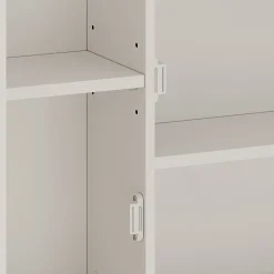 Vicco Armoire de toilette Blanc 68x49cm avec 2 portes