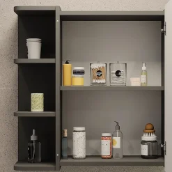Vicco Armoire de toilette Anthracite 62x64cm