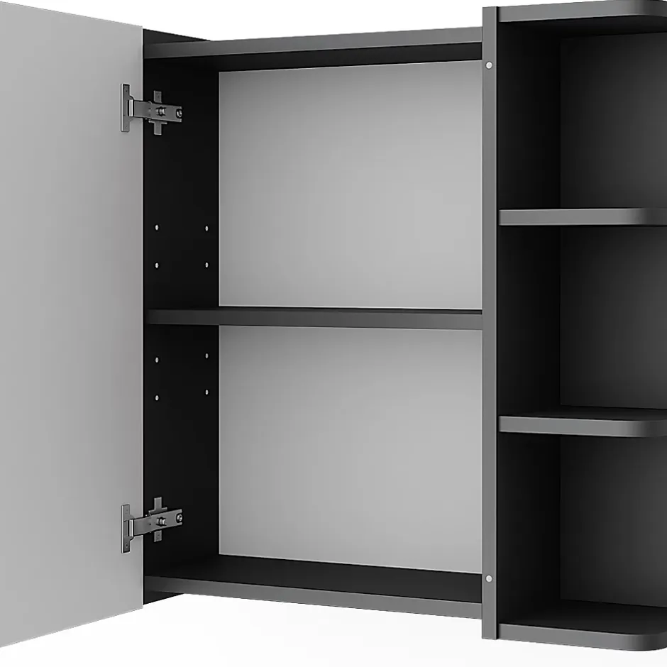 Vicco Armoire de toilette Anthracite 62x64cm