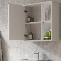 Vicco Armoire de toilette Blanc 60x60cm* Armoire De Toilette