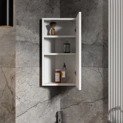 Vicco Armoire de toilette Blanc 32.8x60.2cm