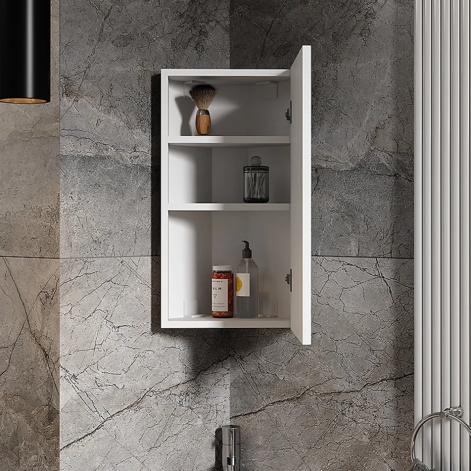 Vicco Armoire de toilette Blanc 32.8x60.2cm