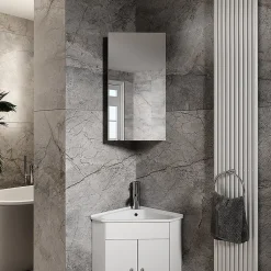 Vicco Armoire de toilette Blanc 32.8x60.2cm