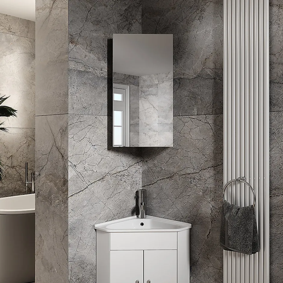 Vicco Armoire de toilette Blanc 32.8x60.2cm