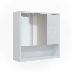 Vicco Armoire de toilette Blanc 54x53cm