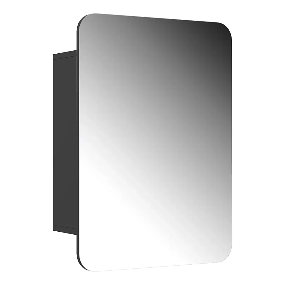 Vicco Armoire de toilette Anthracite 70x50cm avec des étagères