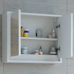 Vicco Armoire de toilette Blanc 55x45cm* Armoire De Toilette
