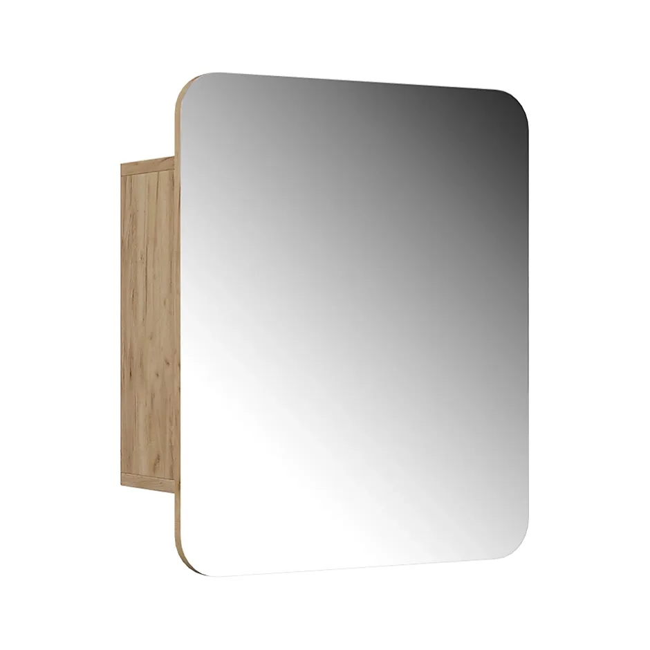 Vicco Armoire de toilette Chêne de force doré 60x50cm avec des étagères