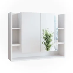 Vicco Armoire de toilette Blanc 80.2x64cm* Armoire De Toilette