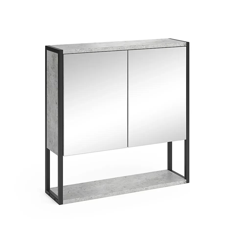 Vicco Armoire de toilette Béton 60x60.6cm