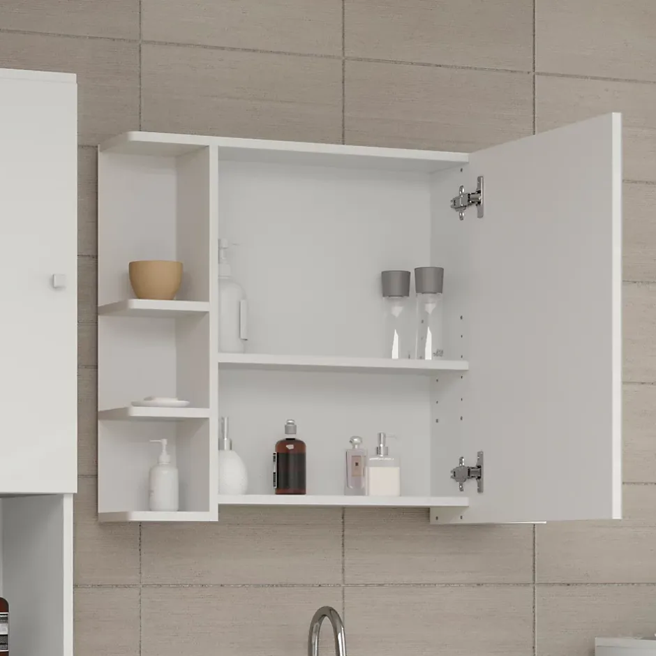 Vicco Armoire de toilette Blanc 79.6x64cm* Armoire De Toilette