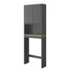 Vicco Armoire de toilette Anthracite 60x163cm* Meuble Wc