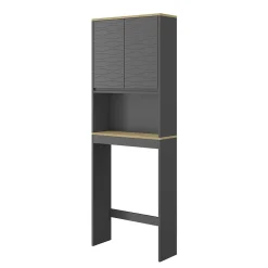 Vicco Armoire de toilette Anthracite 60x163cm* Meuble Wc
