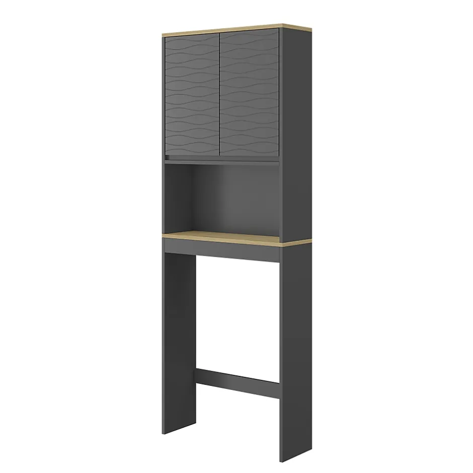 Vicco Armoire de toilette Anthracite 60x163cm* Meuble Wc
