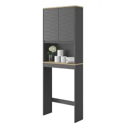 Vicco Armoire de toilette Anthracite 60x163cm* Meuble Wc