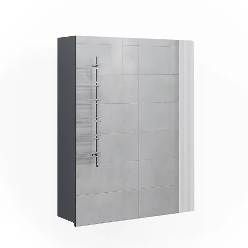 Vicco Armoire de toilette Anthracite 60x77cm
