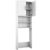 Vicco Armoire de toilette Blanc 64x190cm avec 2 portes
