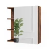 Vicco Armoire de toilette Oldstyle 62x64cm