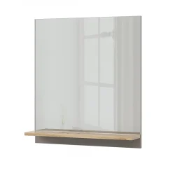 Vicco Armoire de toilette Grège 60x67cm avec étagère* Armoire De Toilette