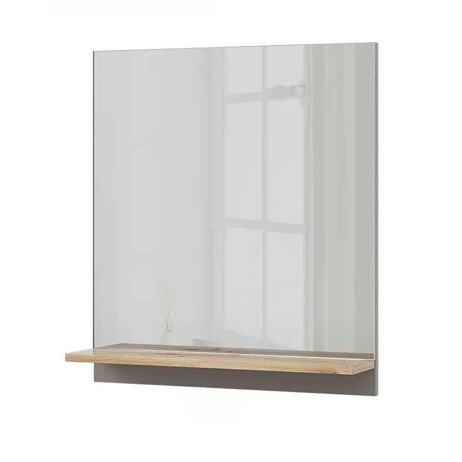 Vicco Armoire de toilette Grège 60x67cm avec étagère* Armoire De Toilette