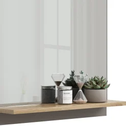 Vicco Armoire de toilette Grège 60x67cm avec étagère* Armoire De Toilette