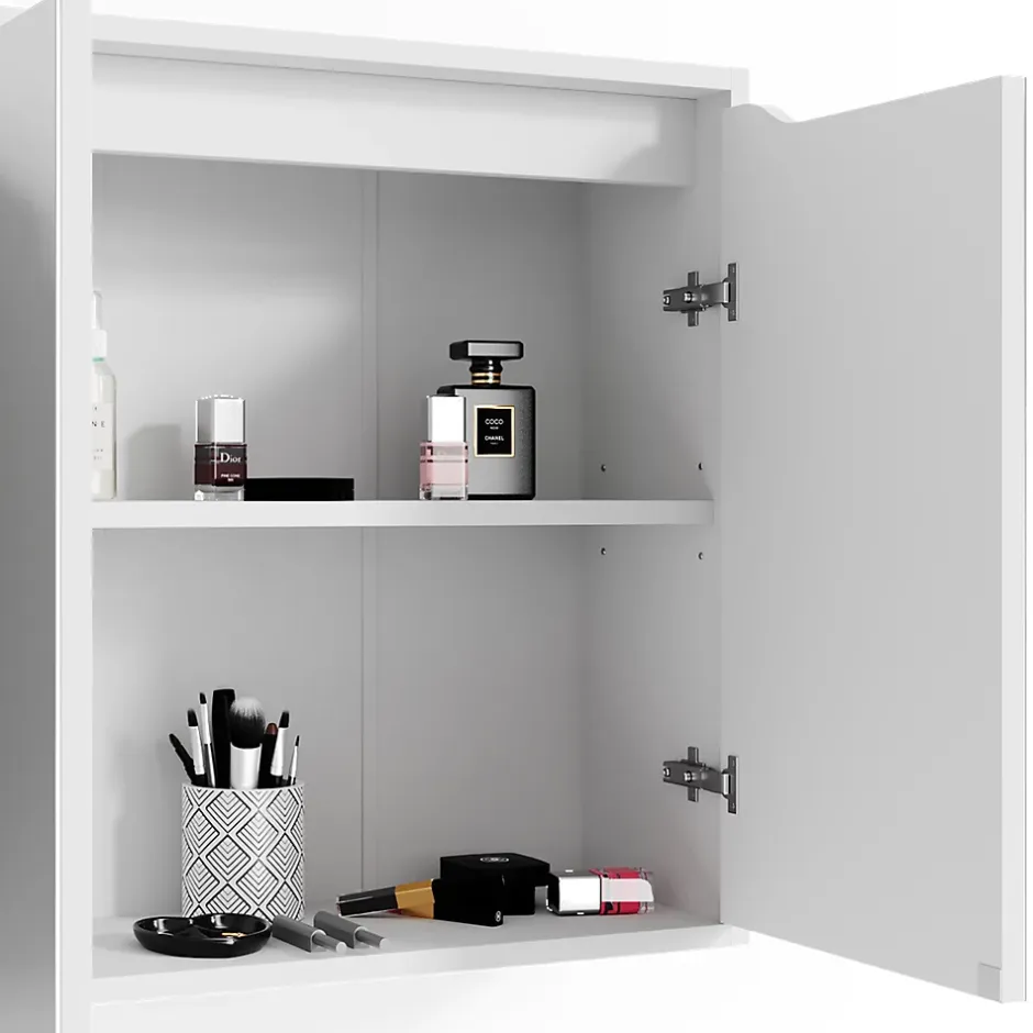 Vicco Armoire de toilette Blanc 60x60cm