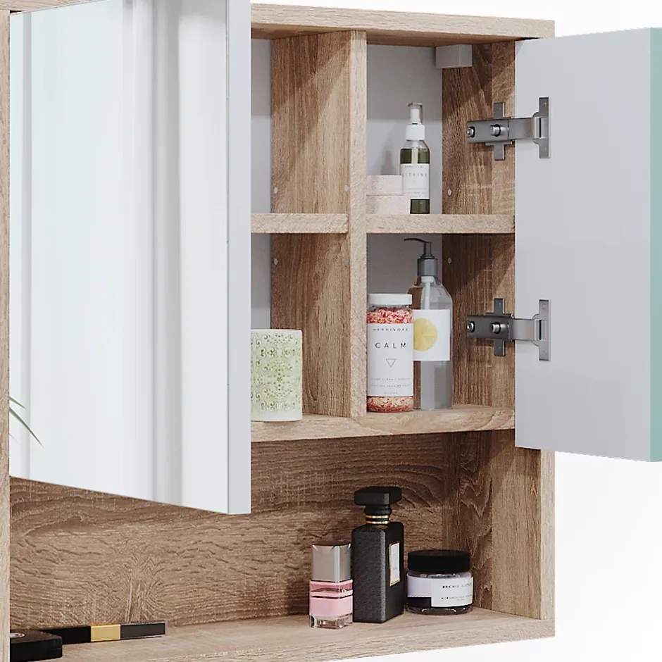 Vicco Armoire de toilette Vert menthe 54x53cm* Armoire De Toilette