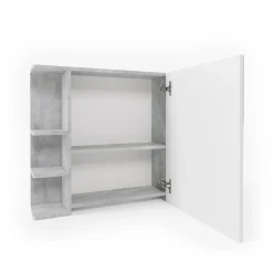 Vicco Armoire de toilette Béton 79.6x64cm