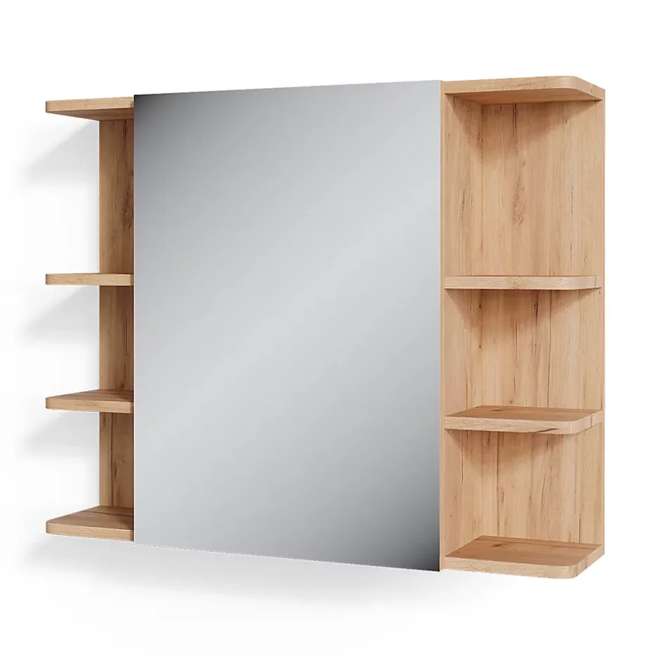 Vicco Armoire de toilette Chêne 79.6x64cm