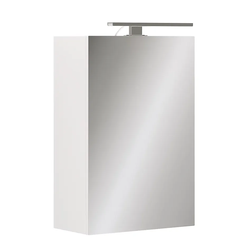 Vicco Armoire de toilette Blanc 40x60cm avec éclairage LED* Armoire De Toilette