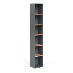 Vicco Armoire haute Anthracite/chêne doré 30x188.6cm