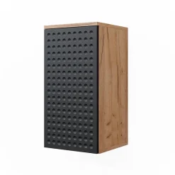 Vicco Armoire murale Anthracite à pois 30x59cm 2 compartiments, salle de bain* Armoire De Salle De Bains