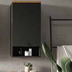 Vicco Armoire murale de salle de bain Anthracite 40x77.5cm