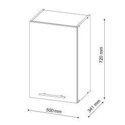 Vicco Armoire murale de salle de bain Vert Or Campagne 50x72cm* Armoire De Salle De Bains