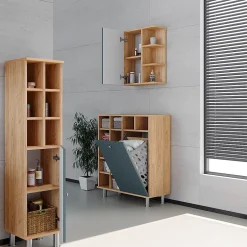 Vicco Armoire murale de salle de bain Vert 47.2x59.2cm