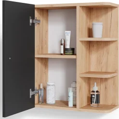 Vicco Armoire murale de salle de bain Anthracite 47.2x59.2cm* Armoire De Salle De Bains