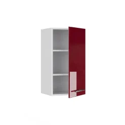 Vicco Armoire murale de salle de bain Rouge bordeaux Haute brillance 40x72cm* Armoire De Salle De Bains