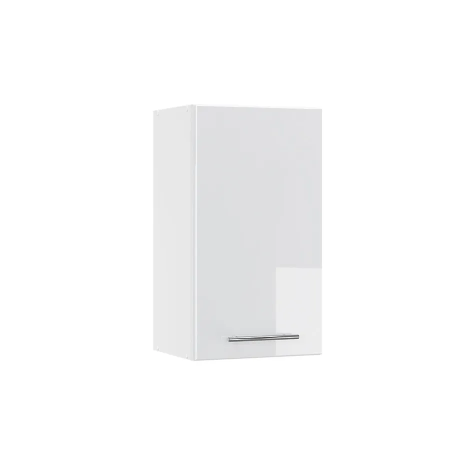 Vicco Armoire murale de salle de bain Blanc Haute brillance 40x72cm