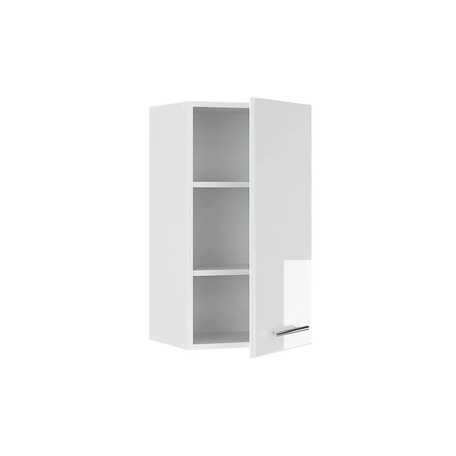 Vicco Armoire murale de salle de bain Blanc Haute brillance 40x72cm
