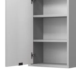 Vicco Armoire murale Gris 40x65cm avec 2 étagères