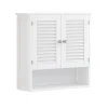 Vicco Armoire murale universelle Blanc 60x66cm avec 2 portes* Armoire De Salle De Bains