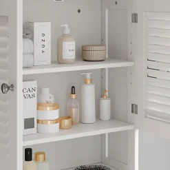 Vicco Armoire murale universelle Blanc 60x66cm avec 2 portes* Armoire De Salle De Bains