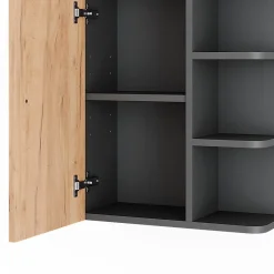 Vicco Armoire suspendue Anthracite 47.2x59.2cm* Armoire De Salle De Bains