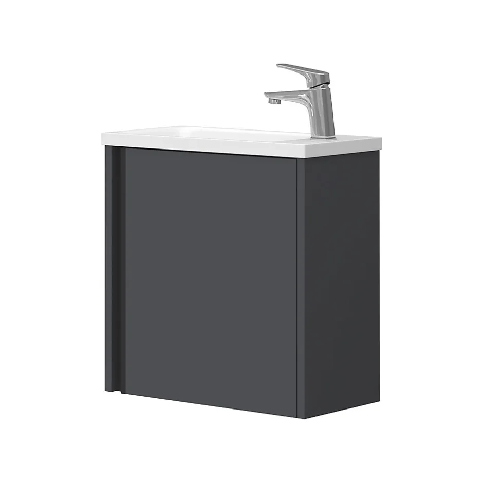 Vicco Ensemble de meubles de salle de bain Anthracite 2 parties* Lave-Mains