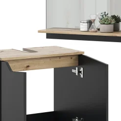 Vicco Ensemble de meubles de salle de bain Anthracite 2 pièces* Ensemble Meuble De Salle De Bains