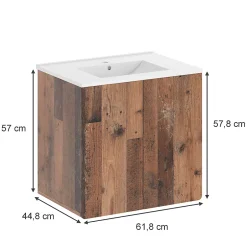 Vicco Ensemble de meubles de salle de bains Oldstyle 2 pièces* Lave-Mains