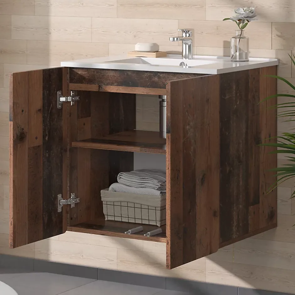 Vicco Ensemble de meubles de salle de bains Oldstyle 2 pièces* Lave-Mains